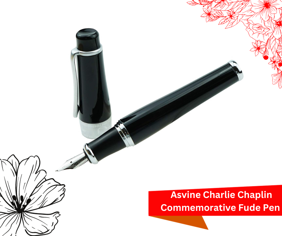  Asvine Charlie Chaplin Commemorative Fude Pen