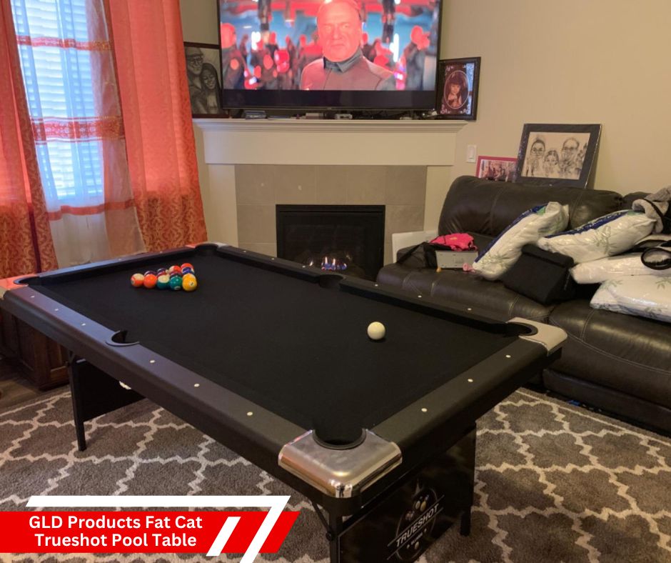 GLD Products Fat Cat Trueshot Pool Table