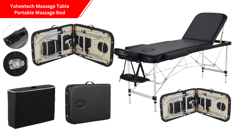 Yaheetech Massage Table Portable Massage Bed