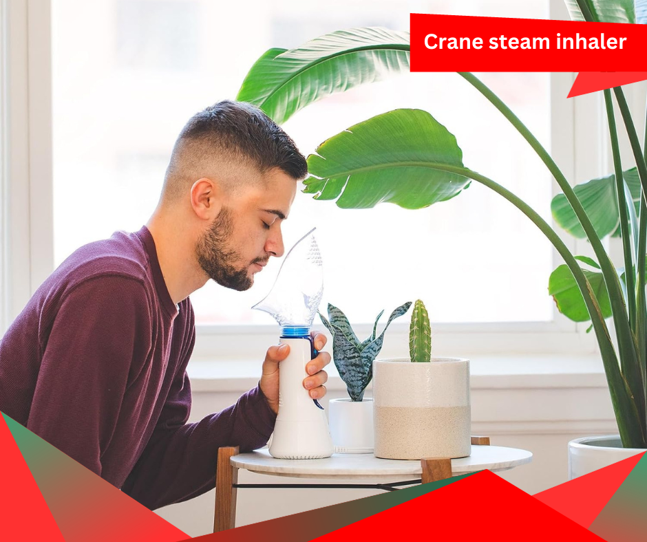 Crane steam inhaler