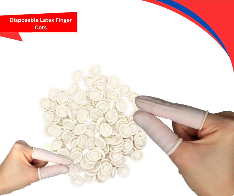 Disposable Latex Finger Cots